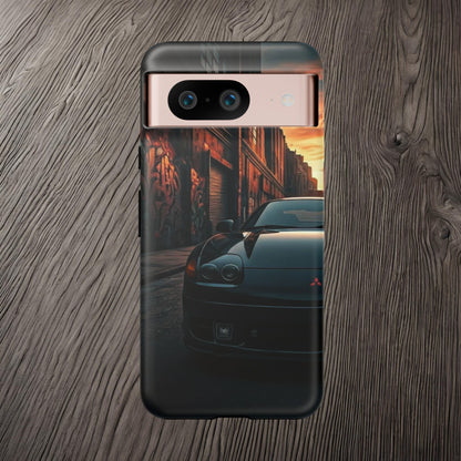 Mitsubishi 3000GT VR4 Street Life-Dual Layer Ultra Tough Phone Case Google Pixel 8 Matte Printify by The Night Shift Automotive Apparel