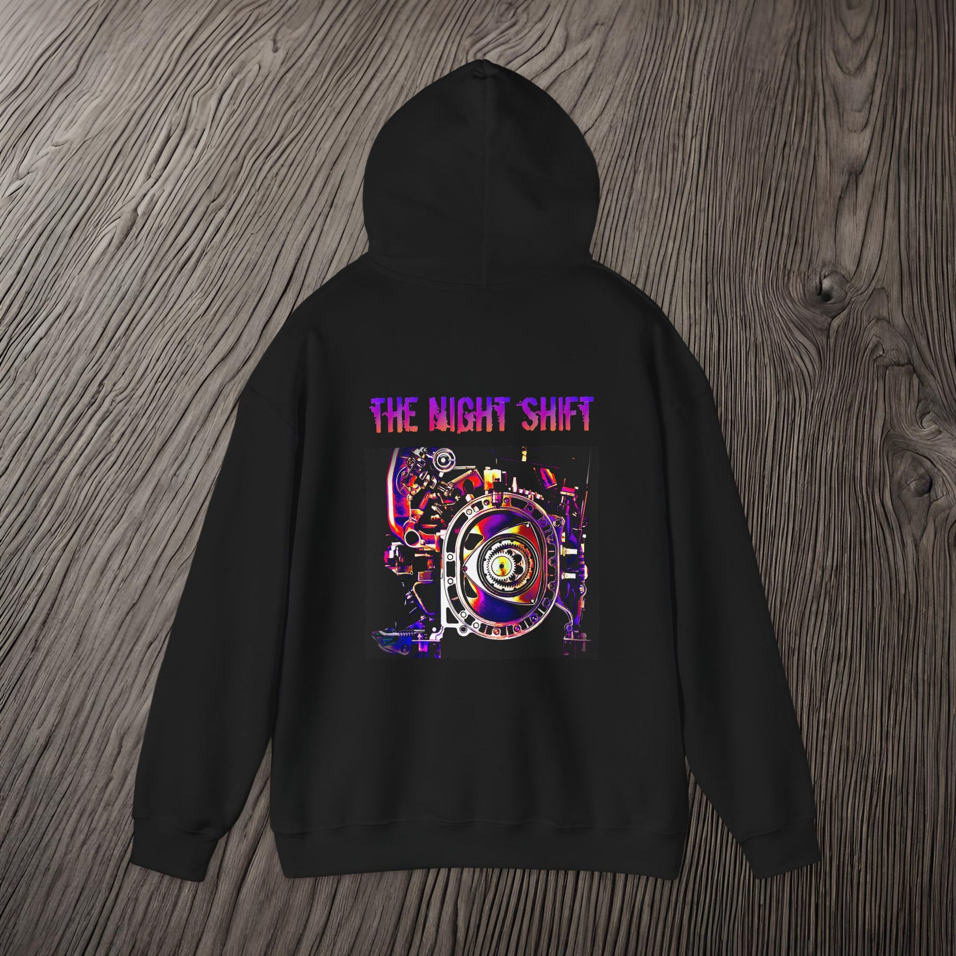 13B-REW Synthwave- Premium, Ultra Soft Unisex Hoodie Printify by The Night Shift Automotive Apparel