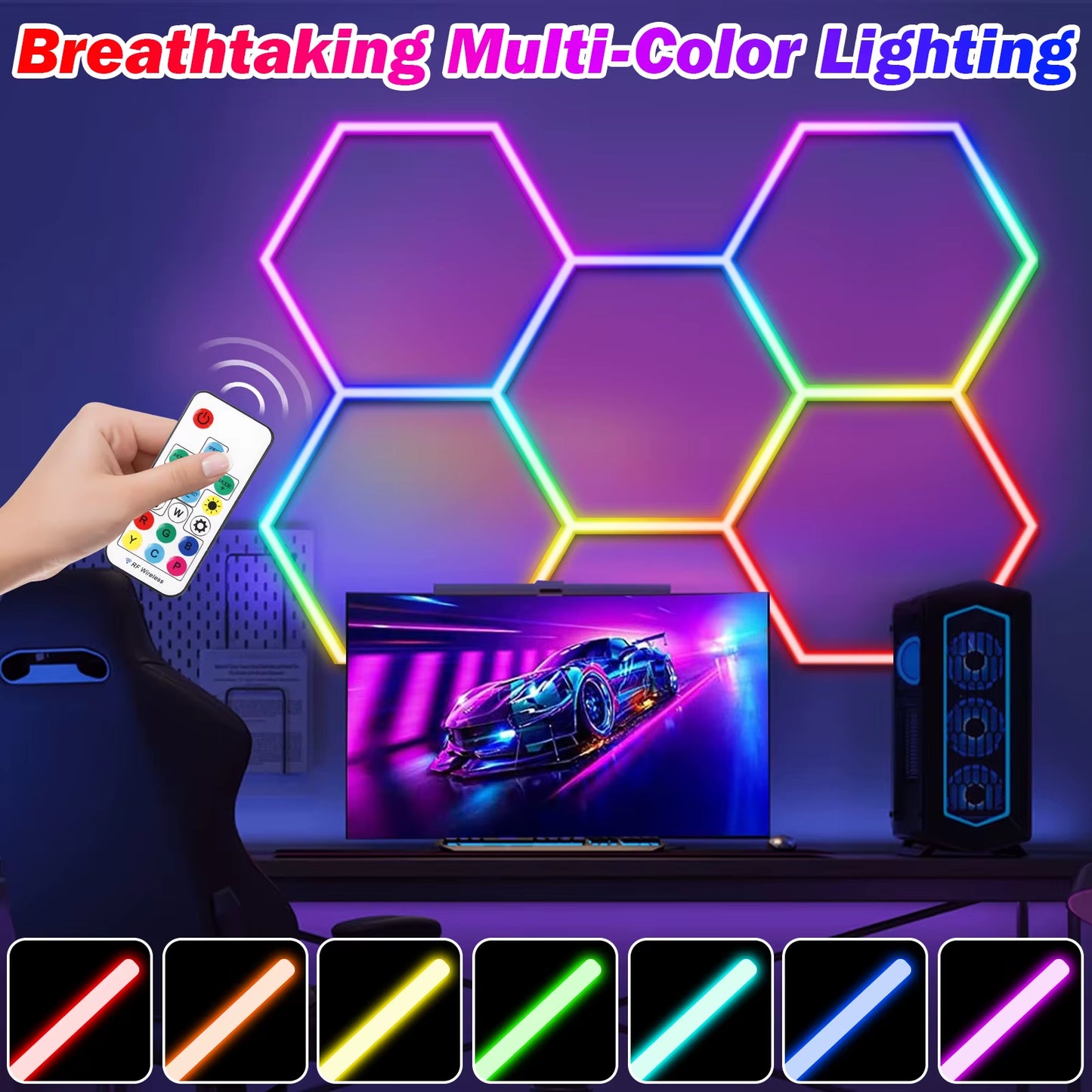 RGB Hexagon Lighting Kits