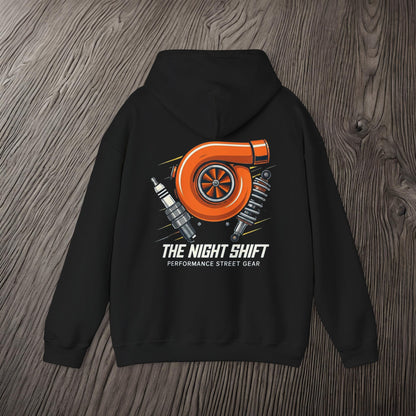 The Night Shift Essentials-Ultra Soft, Premium Hoodie Printify by The Night Shift Automotive Apparel