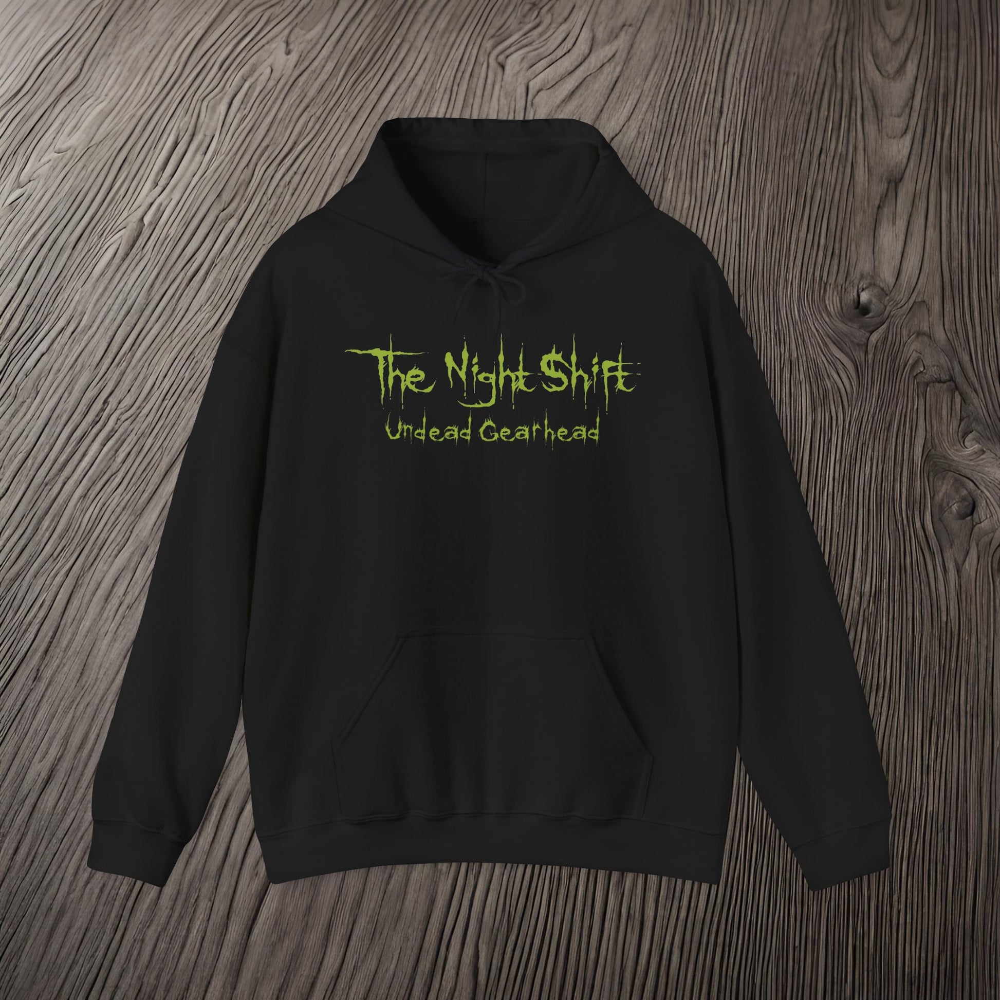 Undead Gearhead Zombie-Ultra Soft, Premium Hoodie Printify by The Night Shift Automotive Apparel