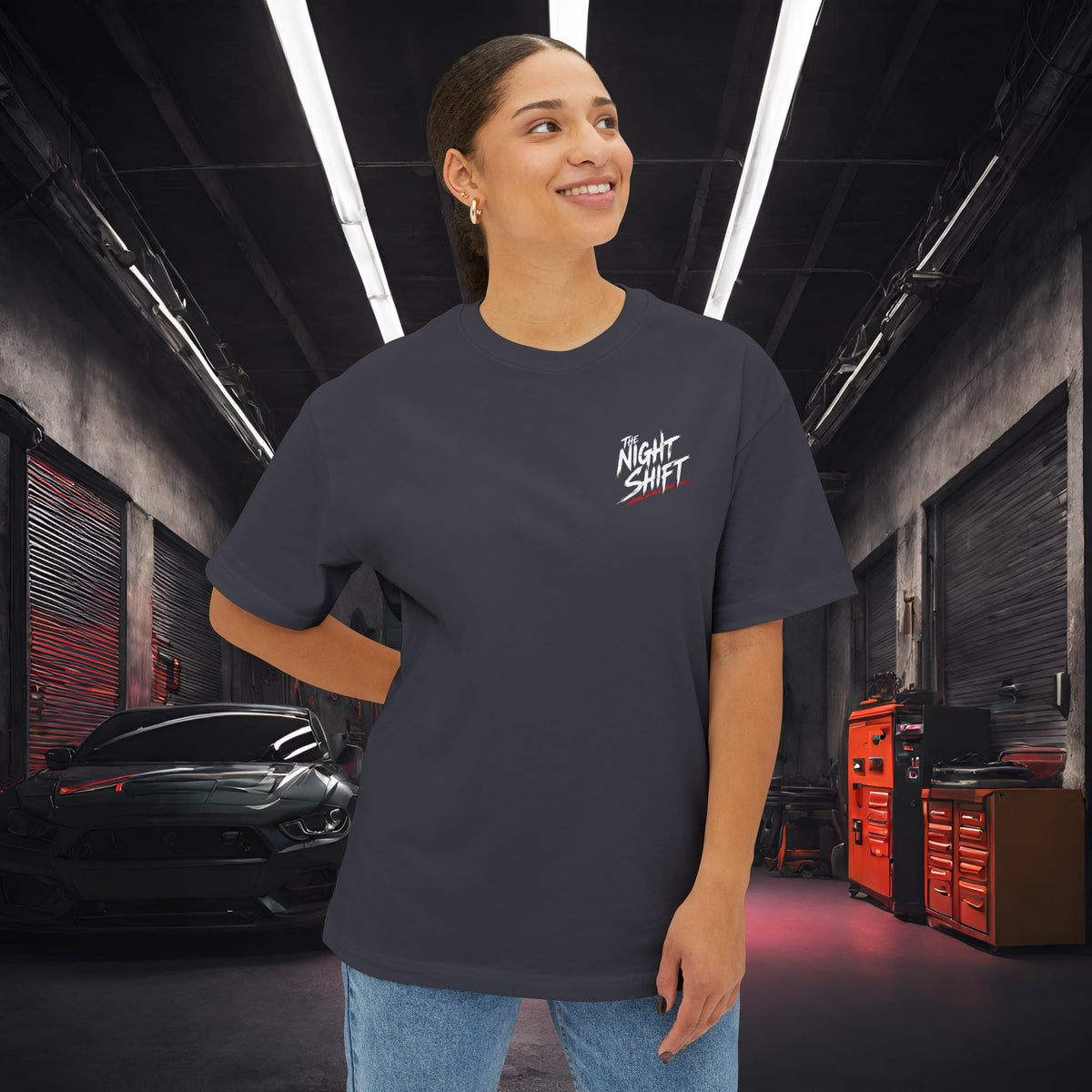 Nissan 370Z-Premium, Ultra Soft Unisex Oversized Boxy Tee