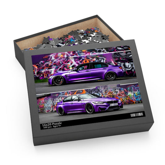 Puzzle (500-Piece) Printify by The Night Shift Automotive Apparel