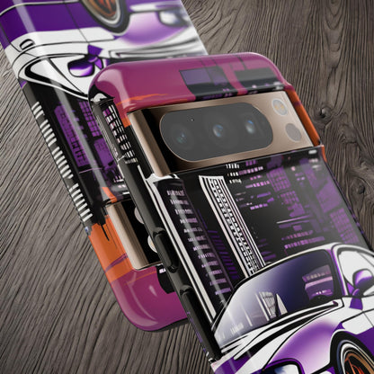 Nissan 240sx S15-Dual Layer Ultra Tough Phone Case Printify by The Night Shift Automotive Apparel