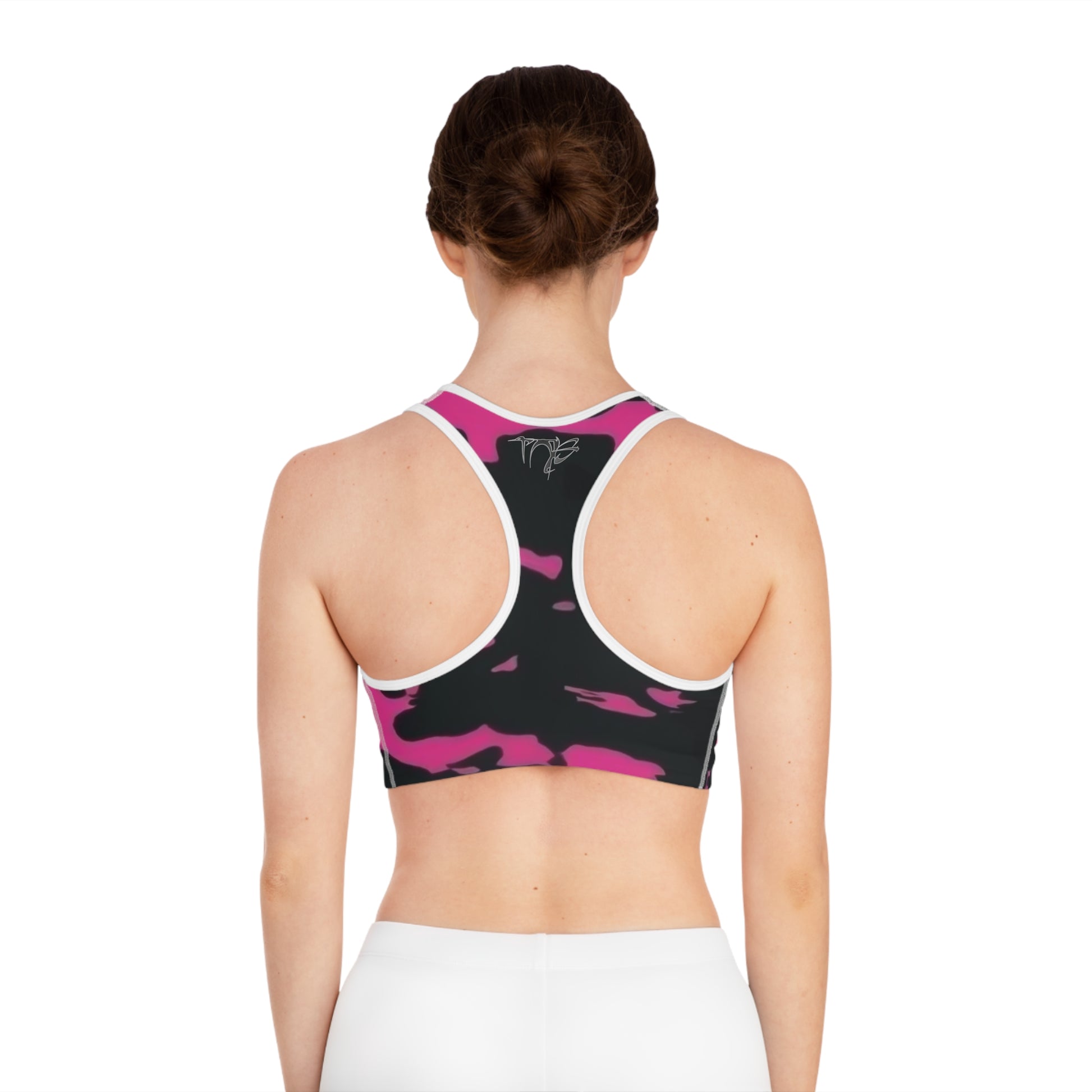 Women's Sports Bra Printify by The Night Shift Automotive Apparel