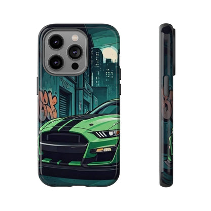 Ford Mustang Shelby GT500 Street Life-Dual Layer Ultra Tough Phone Case Printify by The Night Shift Automotive Apparel