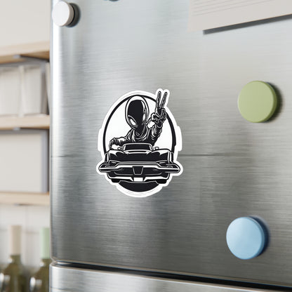 Kiss-Cut Vinyl Decals Printify by The Night Shift Automotive Apparel