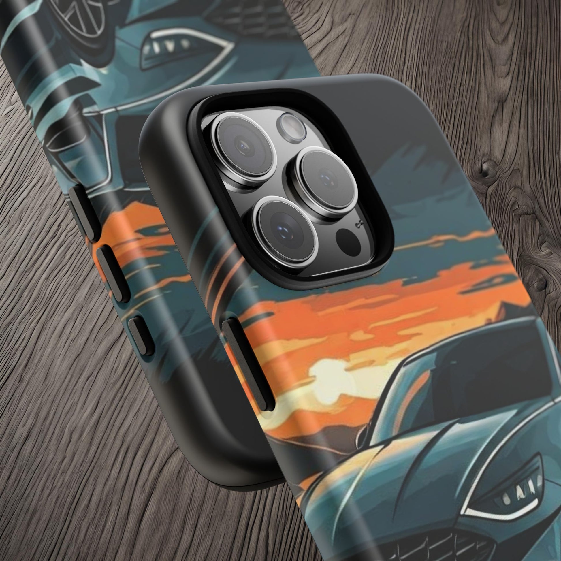 Hyundai Sonata-Sunset Drive-Dual Layer Ultra Tough Phone Case Printify by The Night Shift Automotive Apparel