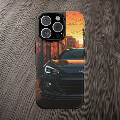 Subaru BRZ Street Life-Dual Layer Ultra Tough Phone Case Printify by The Night Shift Automotive Apparel