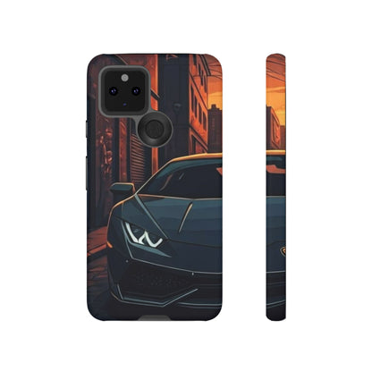 Lamborghini Huracan Street Life-Dual Layer Ultra Tough Phone Case Printify by The Night Shift Automotive Apparel