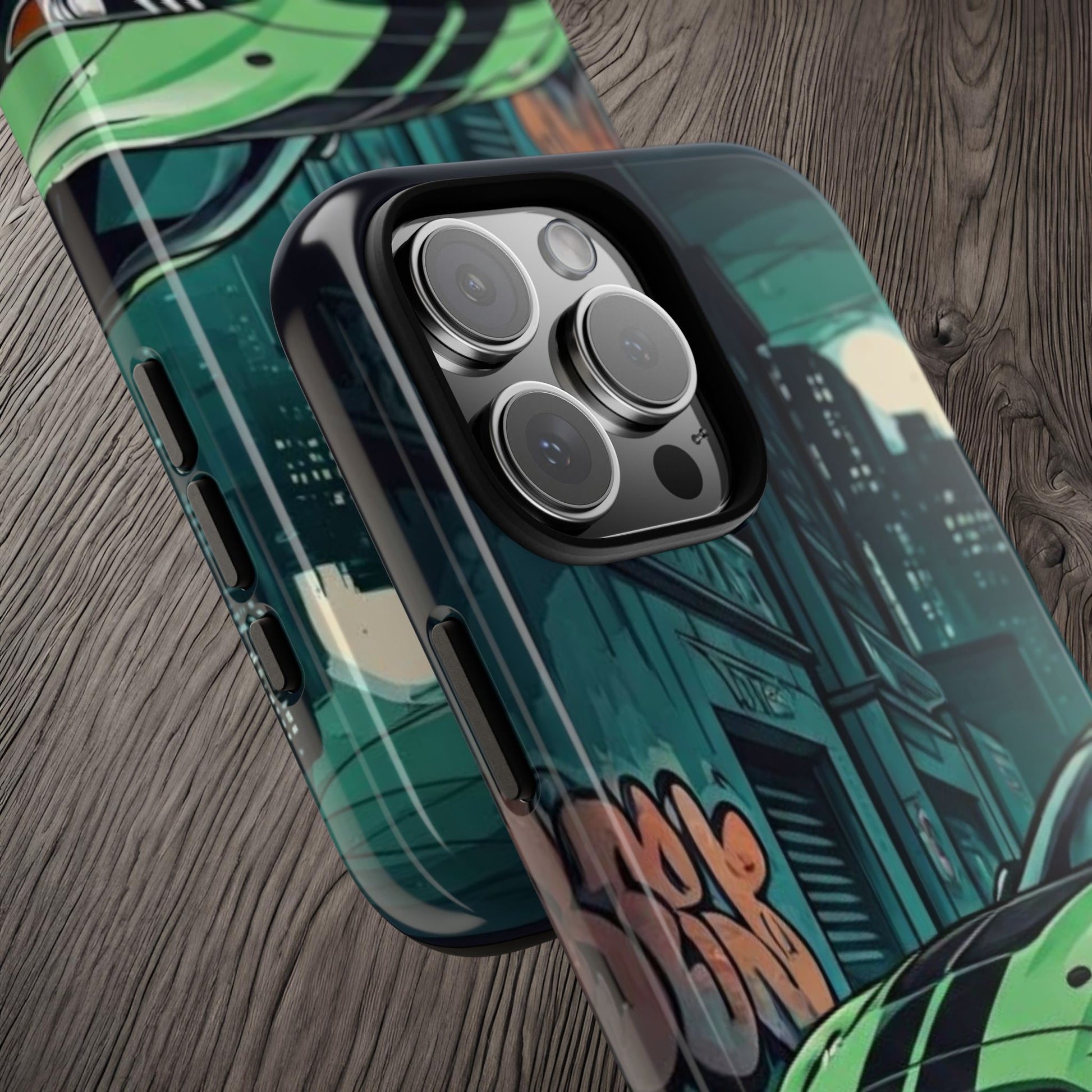 Ford Mustang Shelby GT500 Street Life-Dual Layer Ultra Tough Phone Case Printify by The Night Shift Automotive Apparel