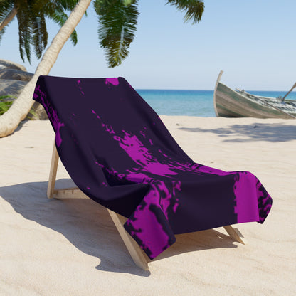 Premium Beach & Shower Towel 36" × 72" Printify by The Night Shift Automotive Apparel