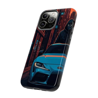 Toyota Supra MK-V Street Life-Dual Layer Ultra Tough Phone Case Printify by The Night Shift Automotive Apparel