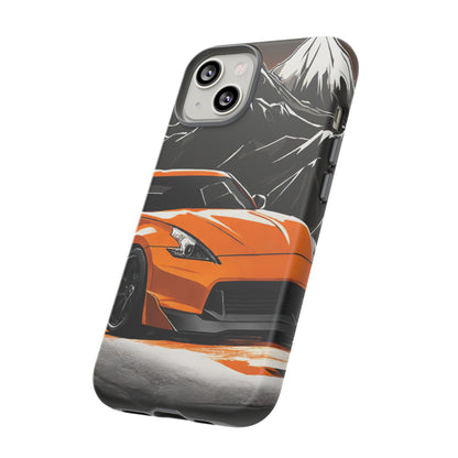 Nissan 370Z Mt Fuji-Dual Layer Ultra Tough Phone Case Printify by The Night Shift Automotive Apparel