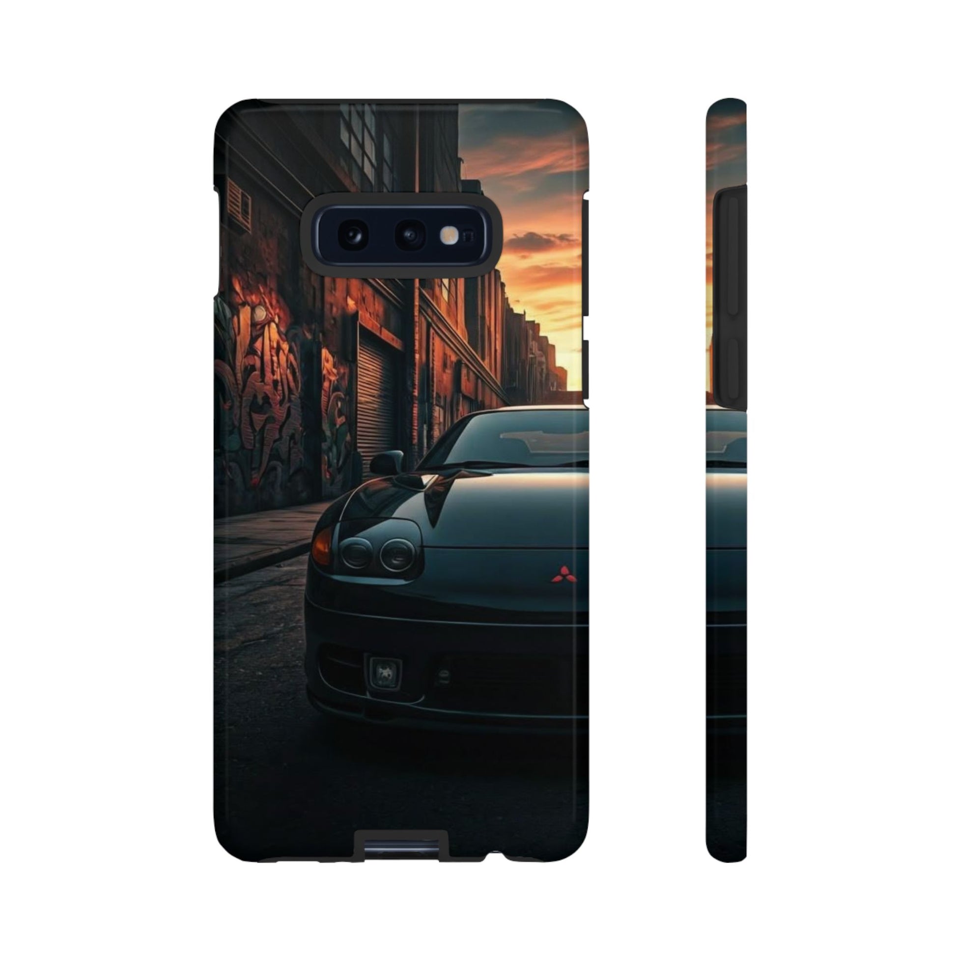 Mitsubishi 3000GT VR4 Street Life-Dual Layer Ultra Tough Phone Case Samsung Galaxy S10E Glossy Printify by The Night Shift Automotive Apparel