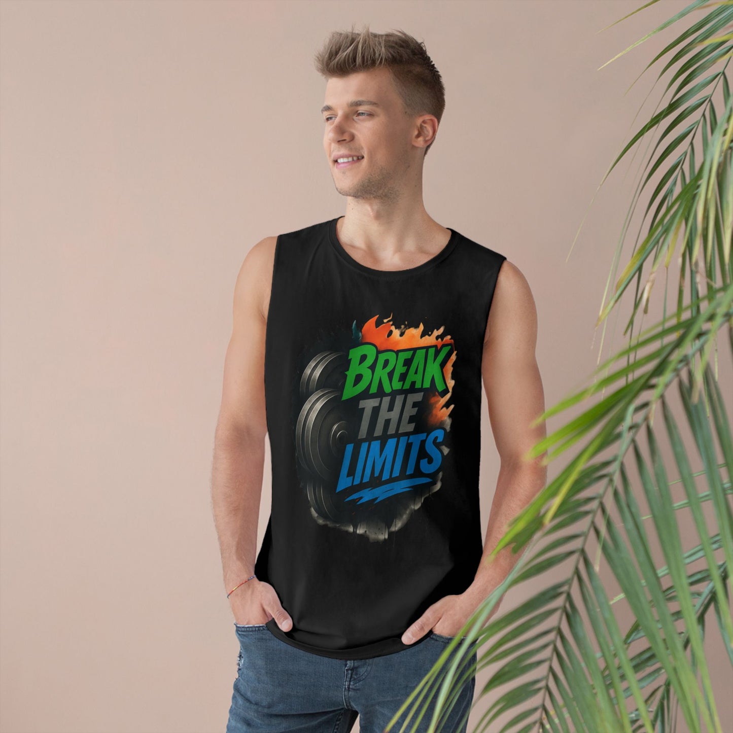Break The Limits - Premium Unisex Barnard Tank Top Printify by The Night Shift Automotive Apparel