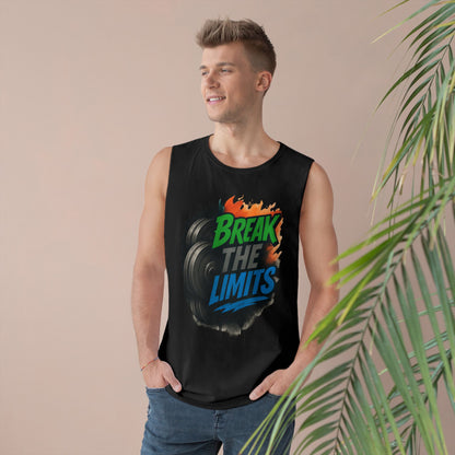 Break The Limits - Premium Unisex Barnard Tank Top Printify by The Night Shift Automotive Apparel