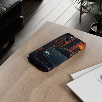 Lamborghini Huracan Street Life-Dual Layer Ultra Tough Phone Case iPhone 14 Plus Glossy Printify by The Night Shift Automotive Apparel