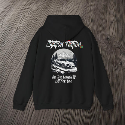 🎁 Christmas Limited Edition Station Nation-Ultra Soft, Premium Hoodie Printify by The Night Shift Automotive Apparel