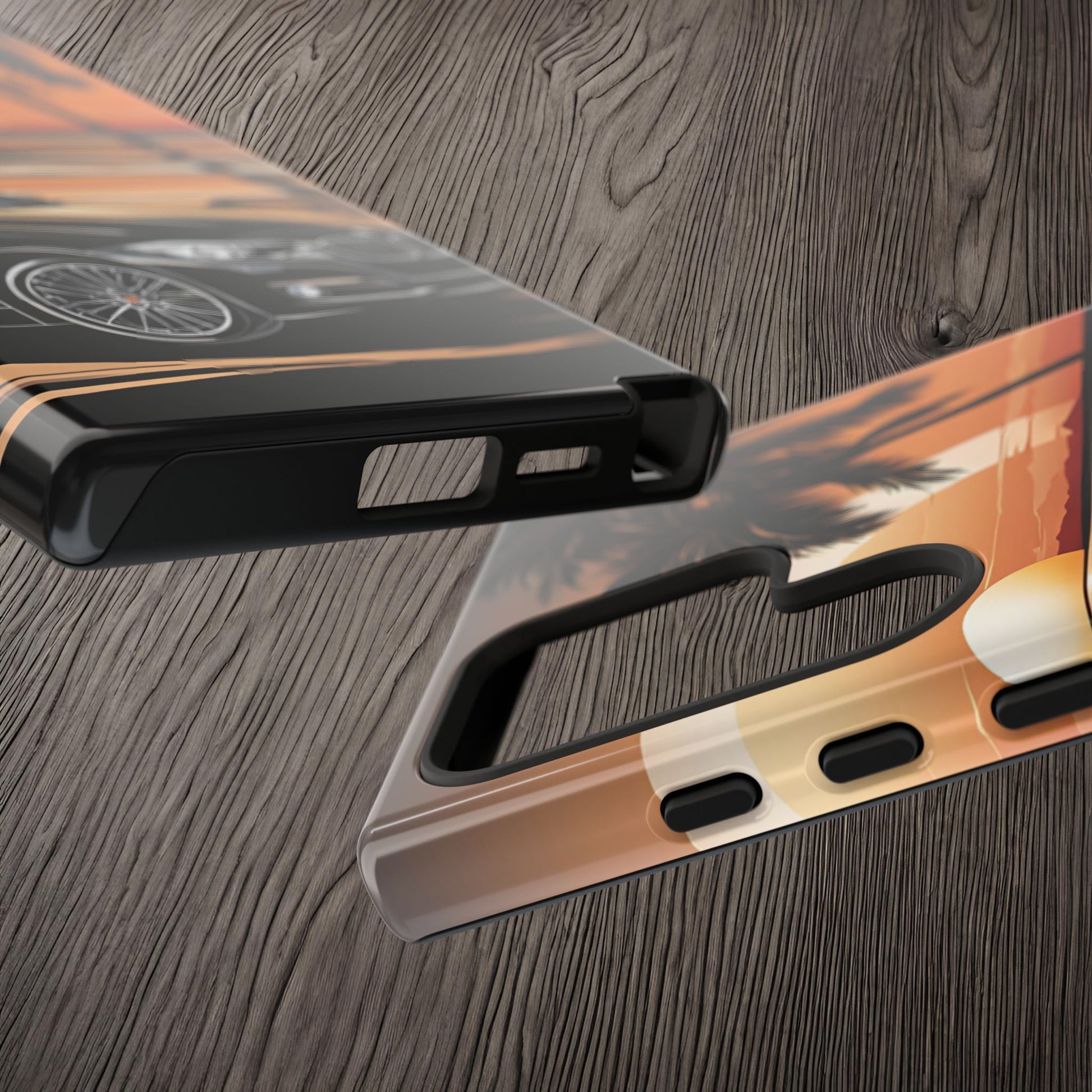 BMW Sunset On The Beach-Dual Layer Ultra Tough Phone Case Printify by The Night Shift Automotive Apparel