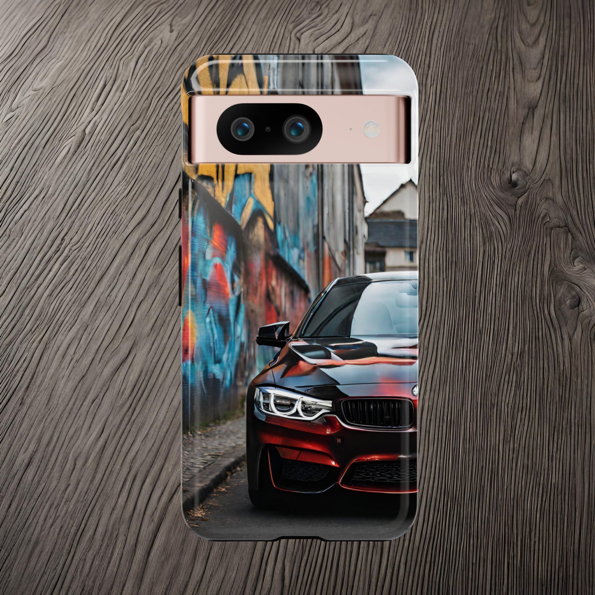 BMW M3/M4-Dual Layer Ultra Tough Phone Case Google Pixel 8 Glossy Printify by The Night Shift Automotive Apparel