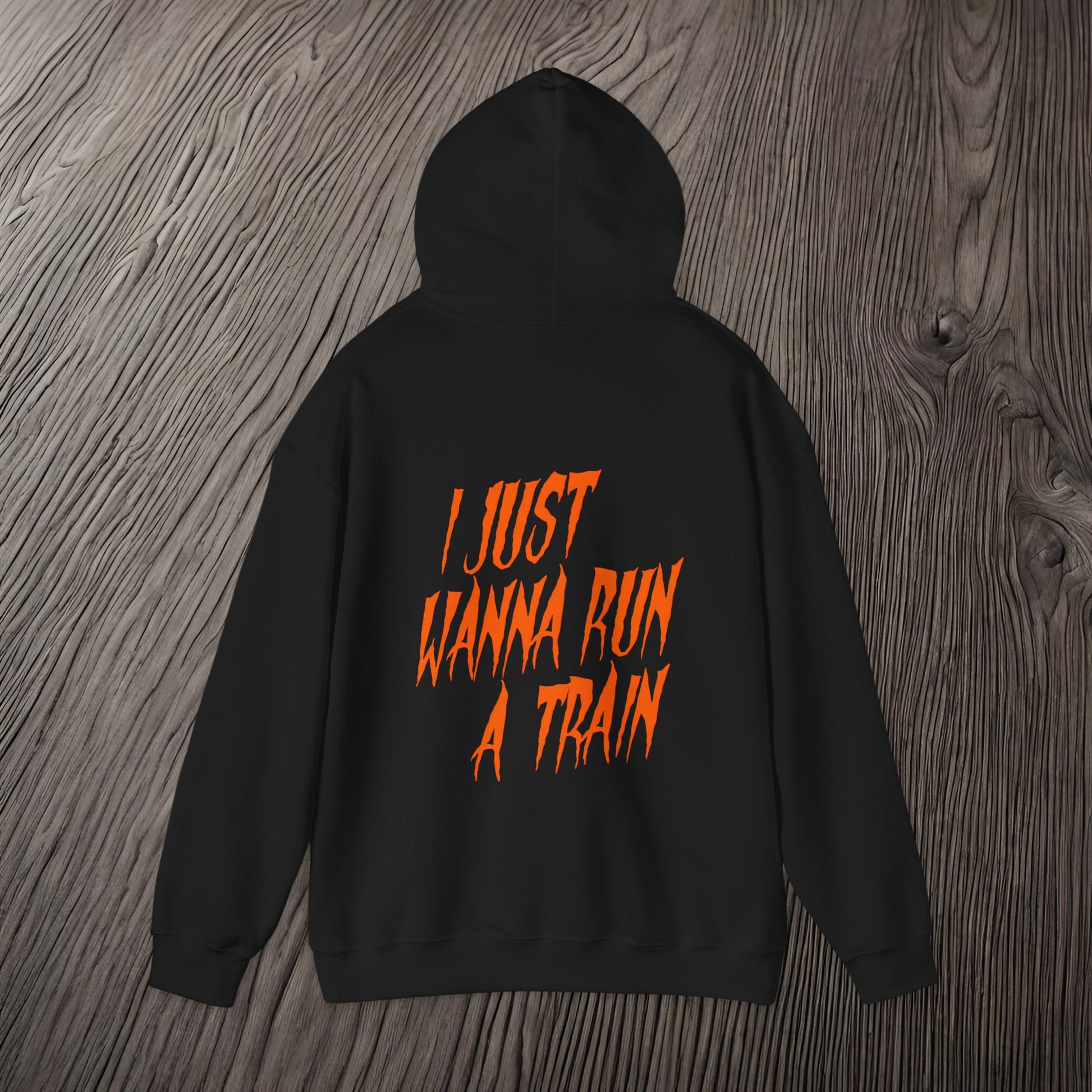 I Just Wanna Run A Train-Ultra Soft, Premium Hoodie Printify by The Night Shift Automotive Apparel
