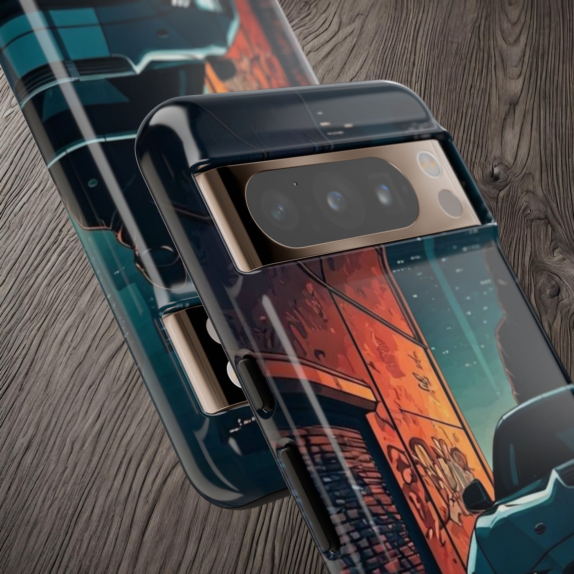 Ford Mustang Shelby GT350 Street Life-Dual Layer Ultra Tough Phone Case Printify by The Night Shift Automotive Apparel