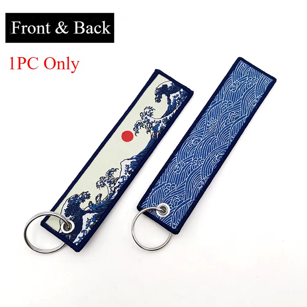 Flight Tag Key Chains