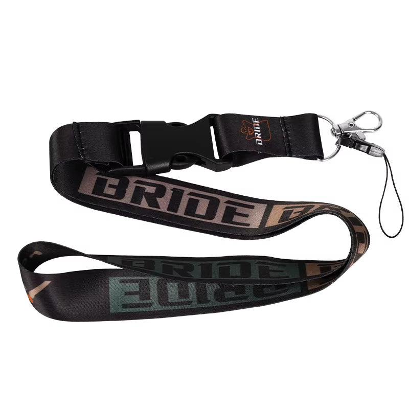NEW JDM Style Lanyard Keychain Work Card ID Cell Phone Key Hanging Neck Lanyard NOS FAKE TAXI Keyring Motorcycl Auto Accessories Style 4 The Night Shift Performance Street Gear by The Night Shift Automotive Apparel