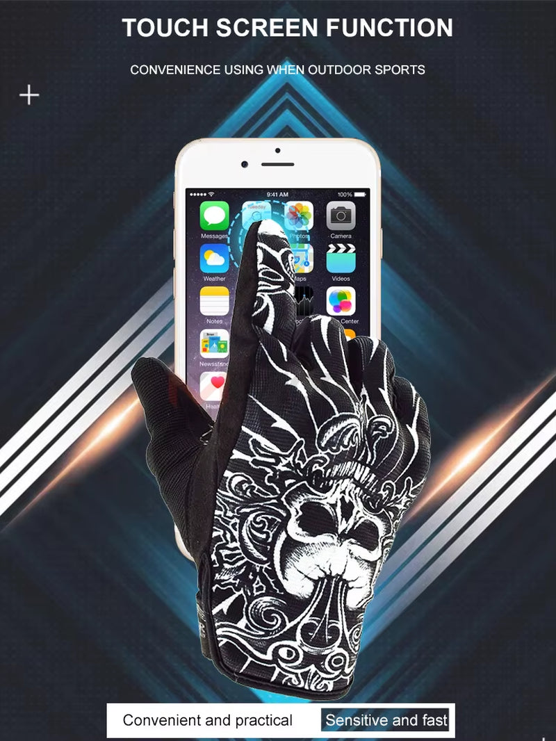 Vemar Motorcycle Riding Gloves Touchscreen Compatible