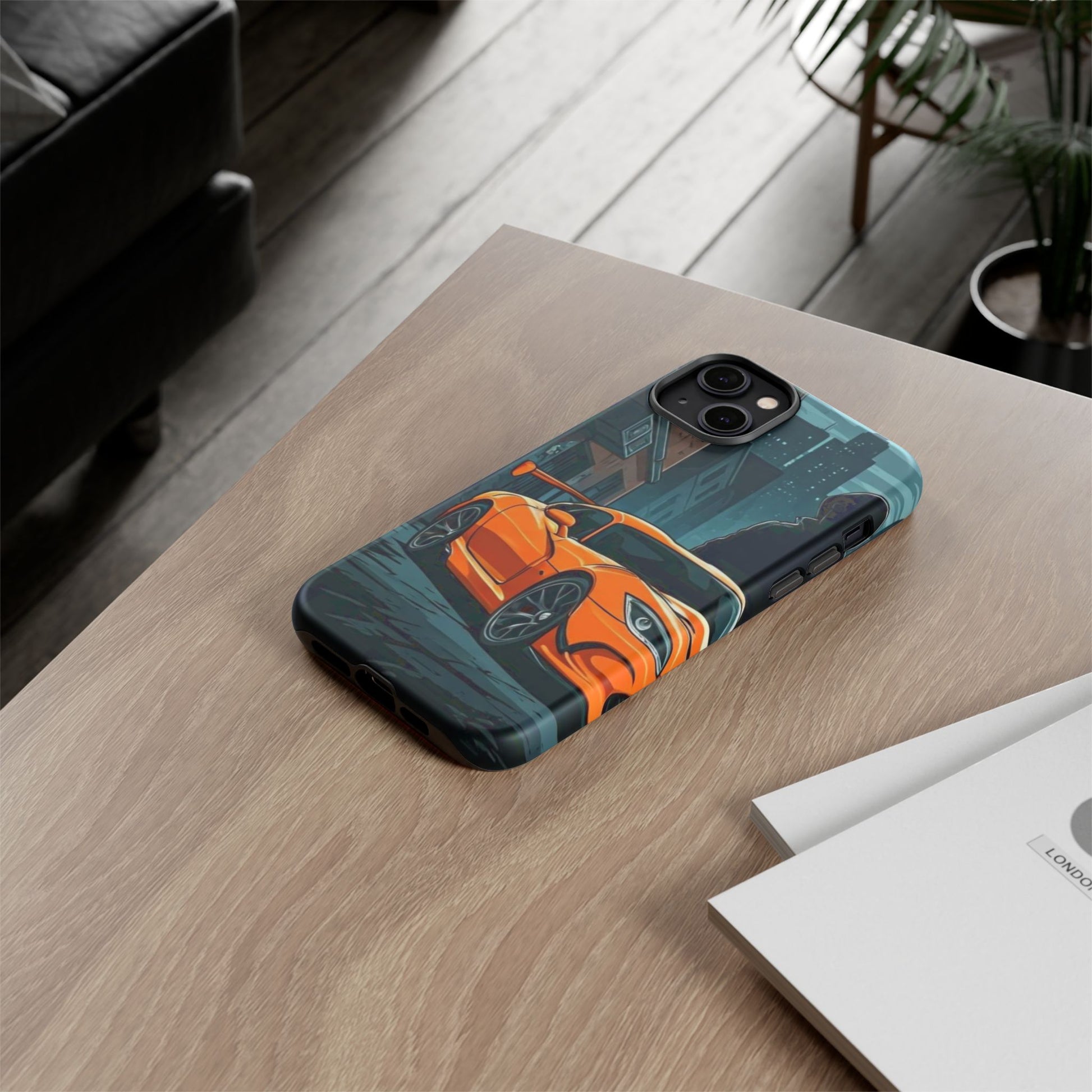 Dodge Viper SRT-10 Street Life-Dual Layer Ultra Tough Phone Case iPhone 14 Plus Matte Printify by The Night Shift Automotive Apparel