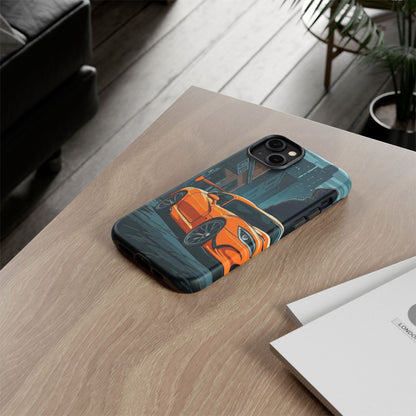 Dodge Viper SRT-10 Street Life-Dual Layer Ultra Tough Phone Case iPhone 14 Plus Matte Printify by The Night Shift Automotive Apparel