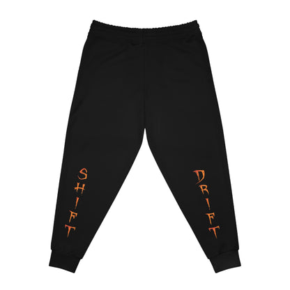 Drift, Shift Graveyard- Premium, Ultra Soft Athletic Joggers Printify by The Night Shift Automotive Apparel