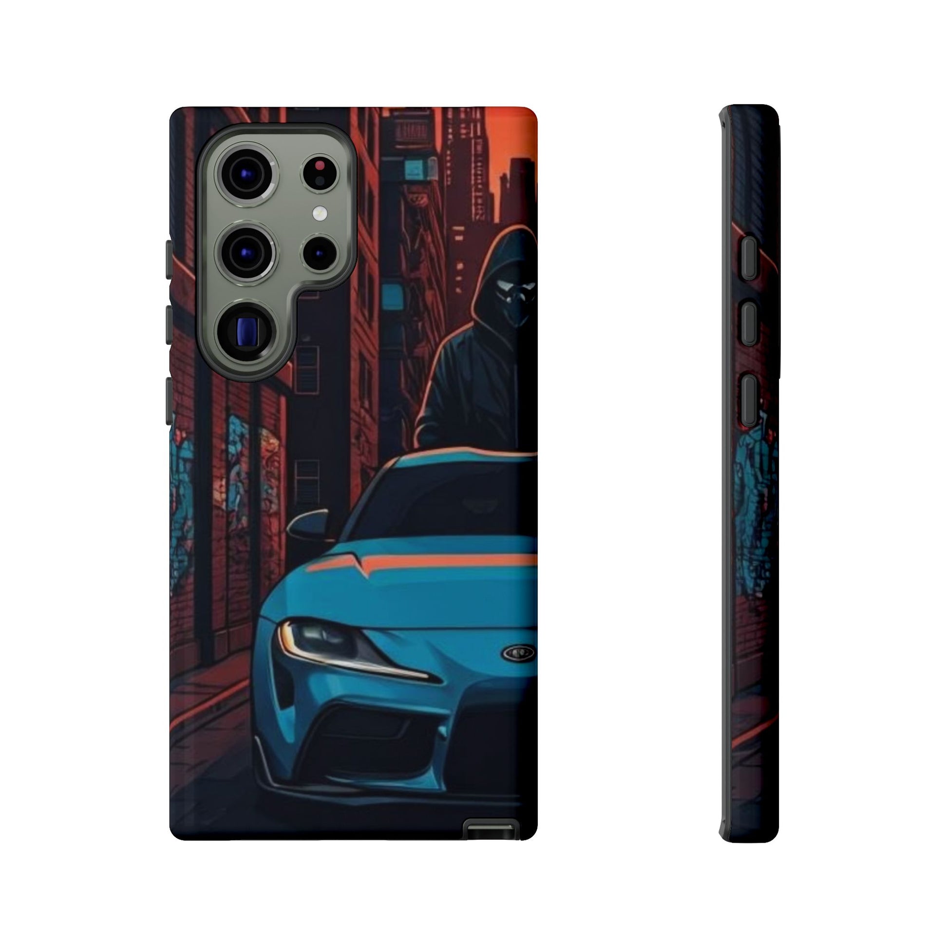 Toyota Supra MK-V Street Life-Dual Layer Ultra Tough Phone Case Printify by The Night Shift Automotive Apparel