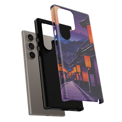 Traditional Japanese Village Countryside-Dual Layer Ultra Tough Phone Case Printify by The Night Shift Automotive Apparel