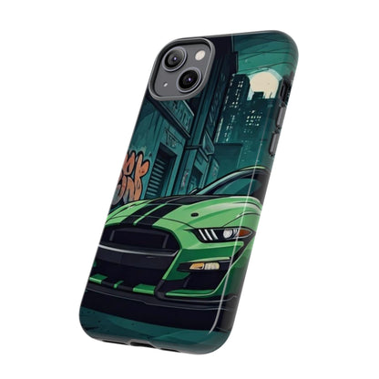 Ford Mustang Shelby GT500 Street Life-Dual Layer Ultra Tough Phone Case Printify by The Night Shift Automotive Apparel
