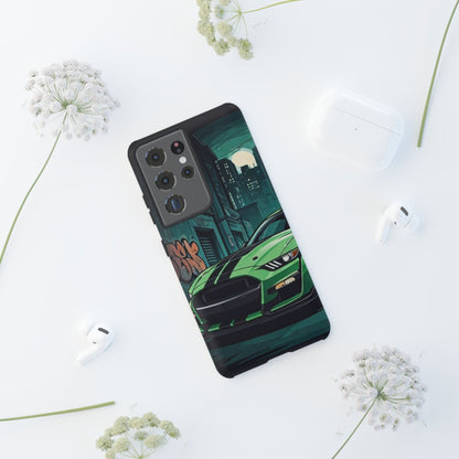 Ford Mustang Shelby GT500 Street Life-Dual Layer Ultra Tough Phone Case Printify by The Night Shift Automotive Apparel