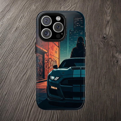 Ford Mustang Shelby GT350 Street Life-Dual Layer Ultra Tough Phone Case Printify by The Night Shift Automotive Apparel