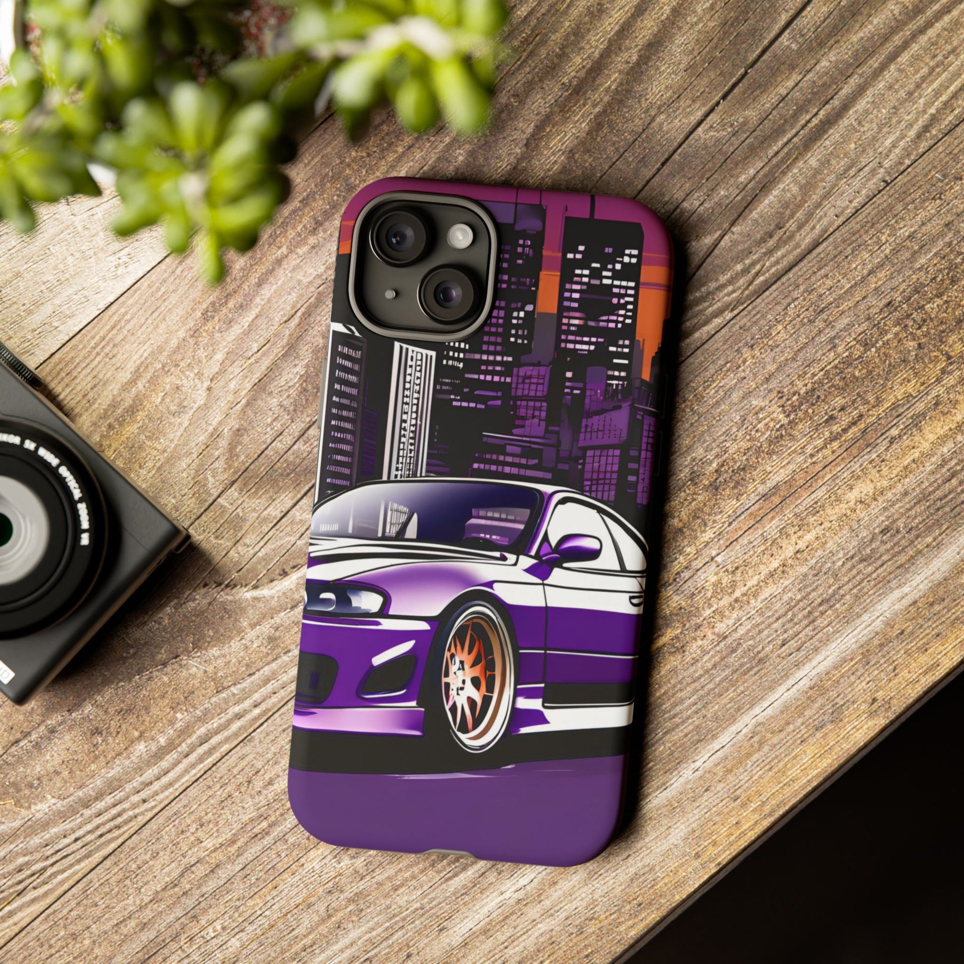 Nissan 240sx S15-Dual Layer Ultra Tough Phone Case iPhone 15 Plus Matte Printify by The Night Shift Automotive Apparel
