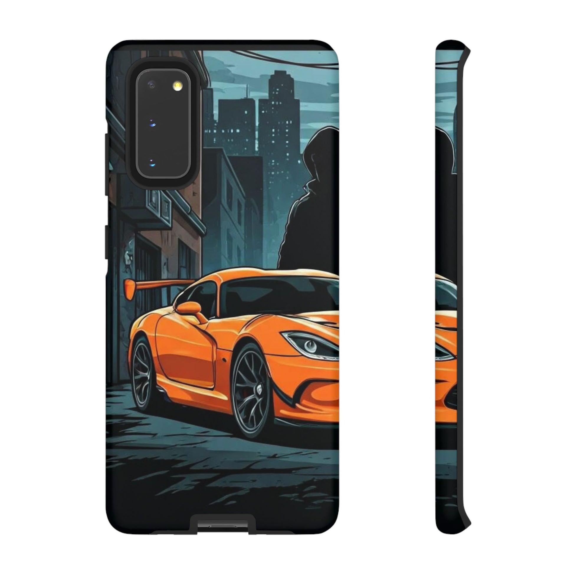 Dodge Viper SRT-10 Street Life-Dual Layer Ultra Tough Phone Case Samsung Galaxy S20 Matte Printify by The Night Shift Automotive Apparel