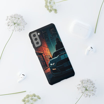Ford Mustang Shelby GT350 Street Life-Dual Layer Ultra Tough Phone Case Printify by The Night Shift Automotive Apparel