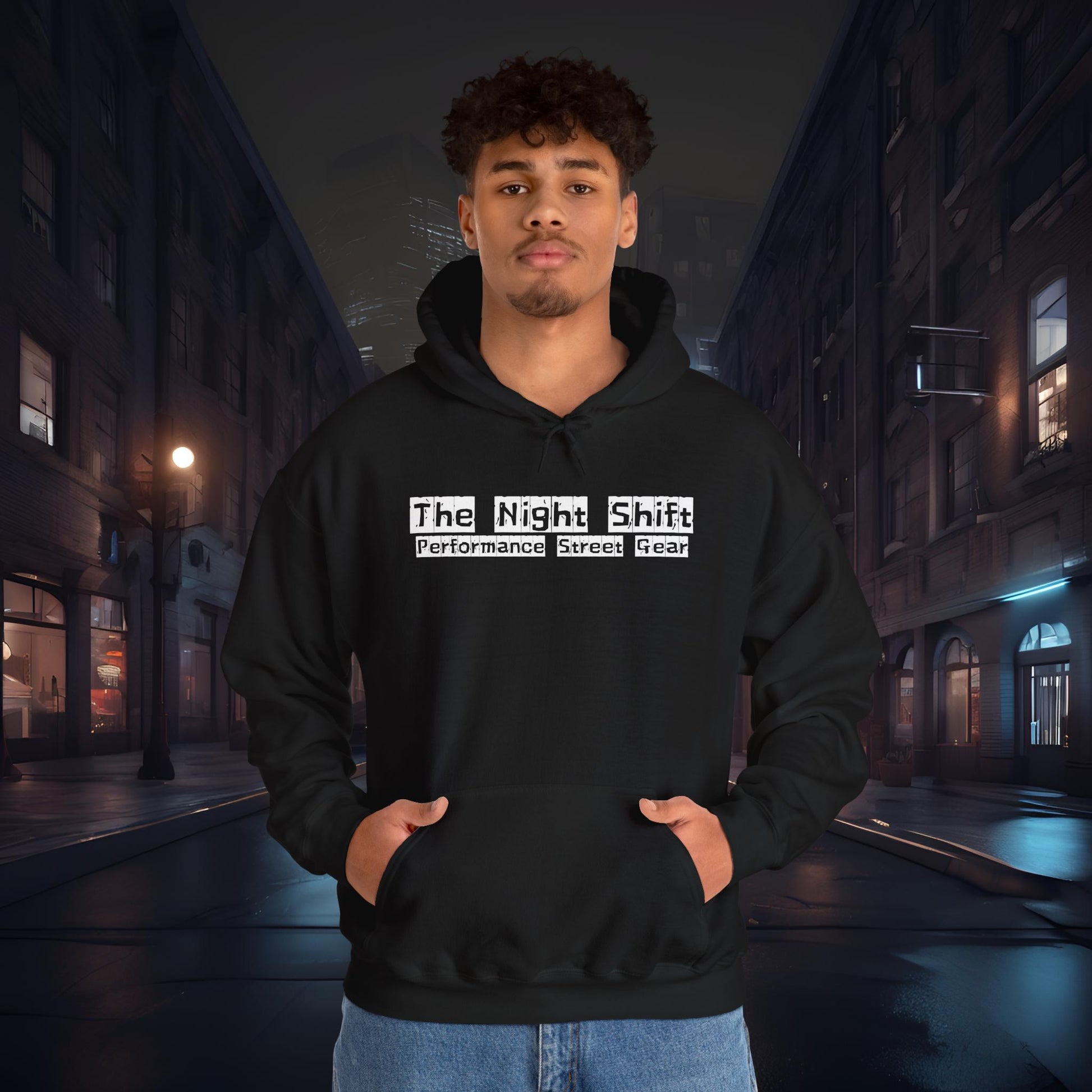 Mask Up or Lock Up-Ultra Soft, Premium Hoodie Printify by The Night Shift Automotive Apparel