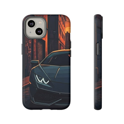 Lamborghini Huracan Street Life-Dual Layer Ultra Tough Phone Case Printify by The Night Shift Automotive Apparel