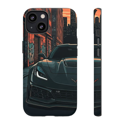 Chevy Corvette C7 Street Life-Dual Layer Ultra Tough Phone Case Printify by The Night Shift Automotive Apparel