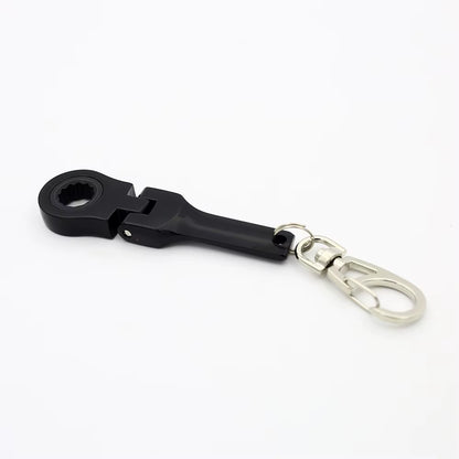 Flexible 10Mm Ratchet Wrench Keychain