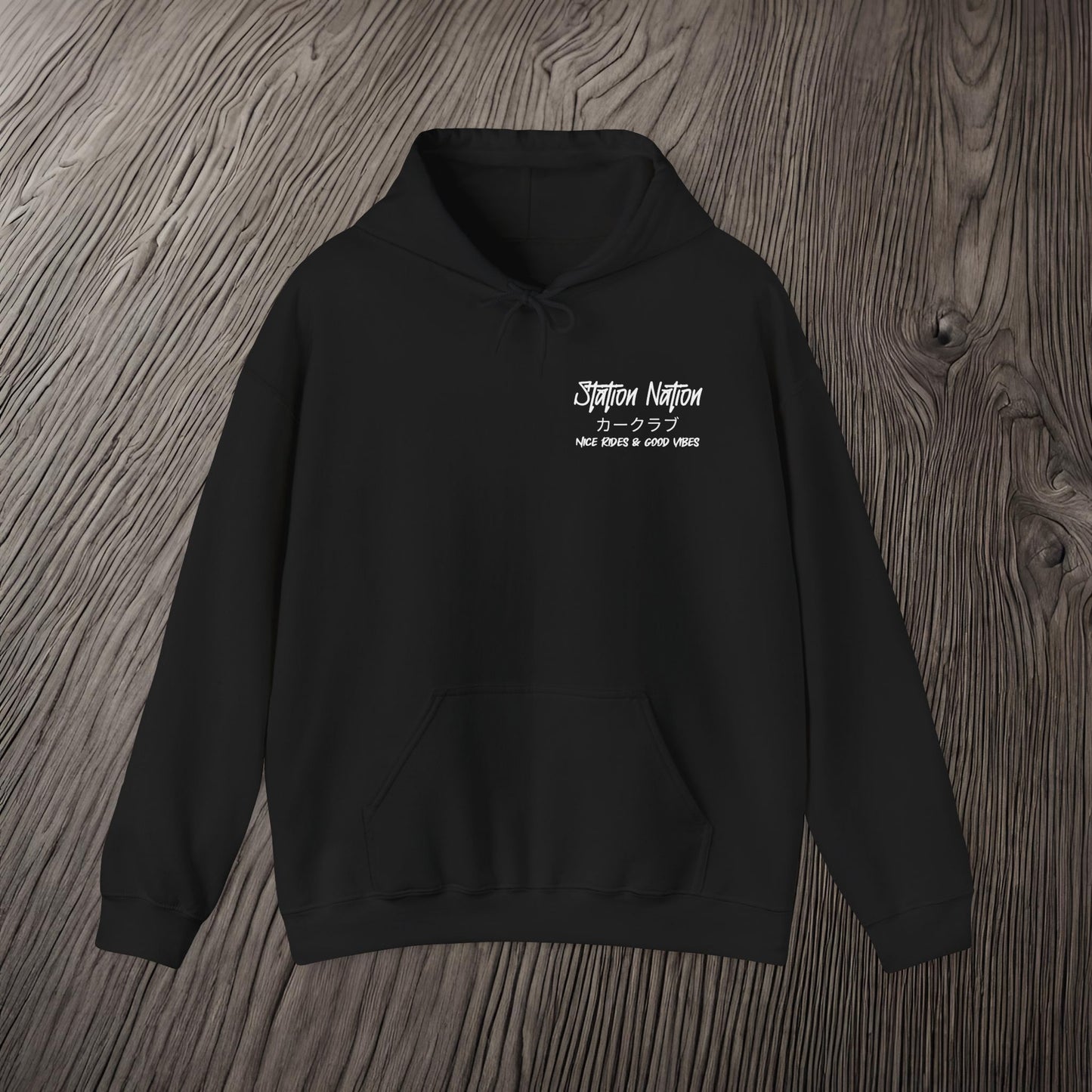 Station Nation-Ultra Soft, Premium Hoodie Printify by The Night Shift Automotive Apparel