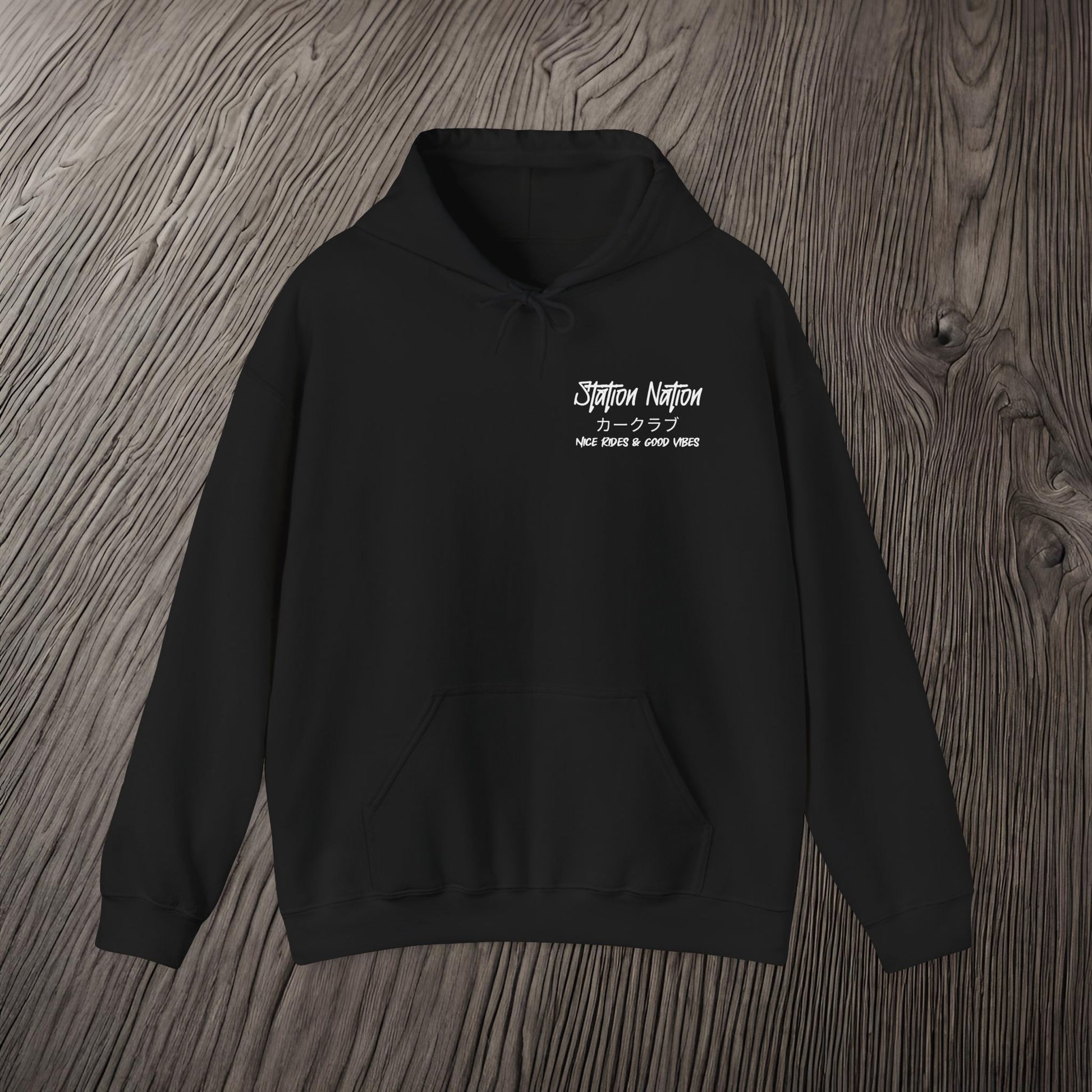 Station Nation-Ultra Soft, Premium Hoodie Printify by The Night Shift Automotive Apparel