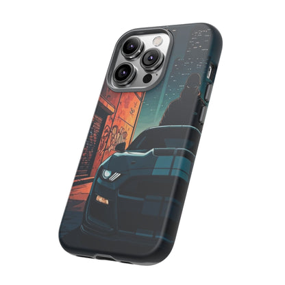 Ford Mustang Shelby GT350 Street Life-Dual Layer Ultra Tough Phone Case Printify by The Night Shift Automotive Apparel