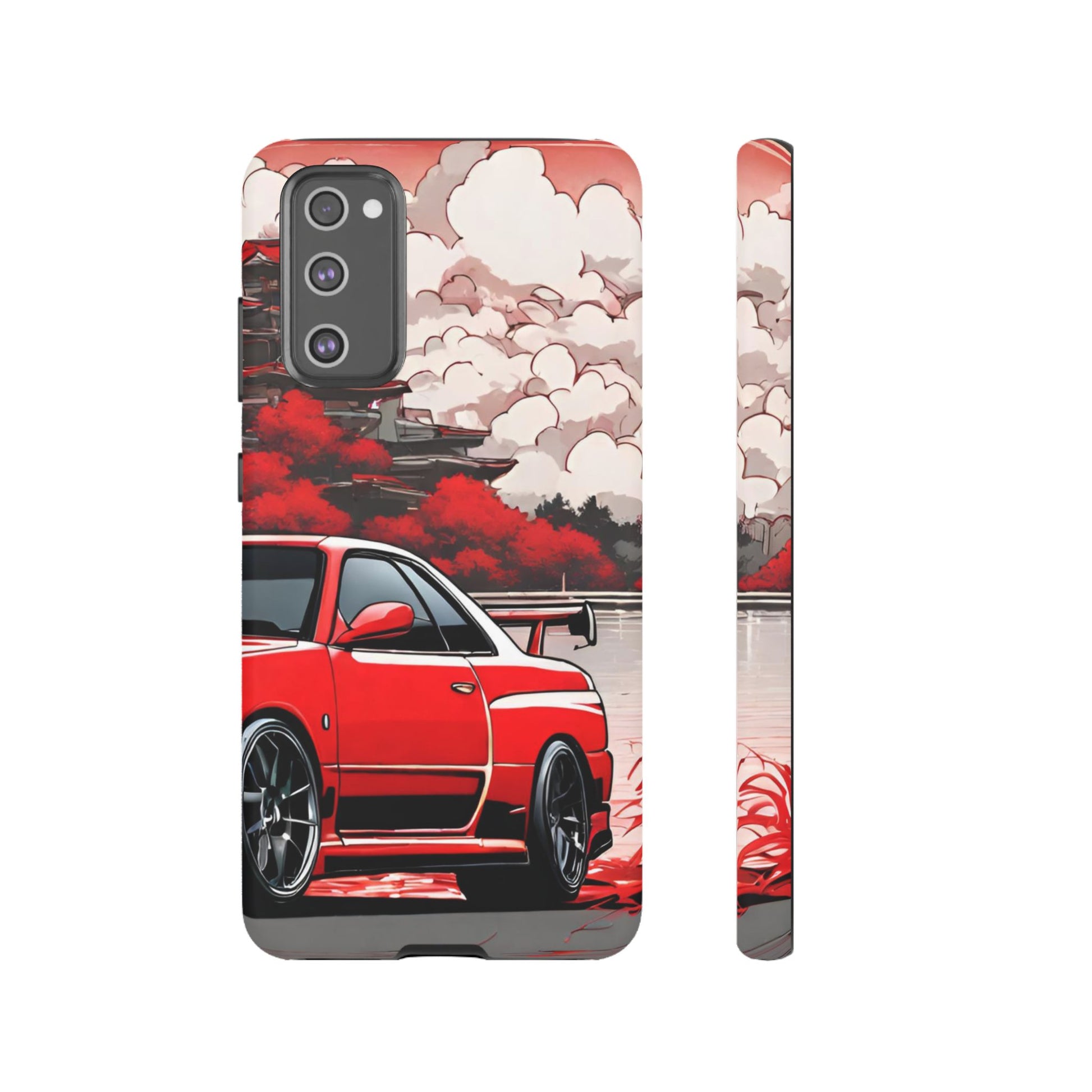 Nissan Skyline R34-Dual Layer Ultra Tough Phone Case Printify by The Night Shift Automotive Apparel