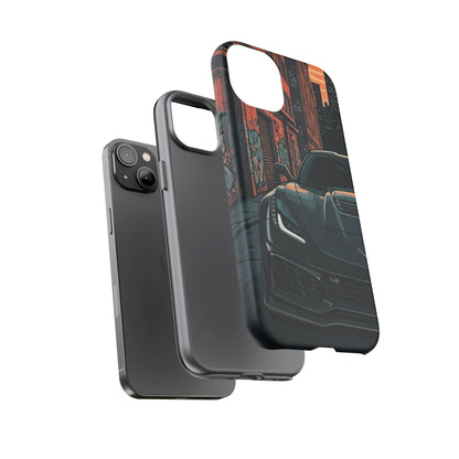 Chevy Corvette C7 Street Life-Dual Layer Ultra Tough Phone Case Printify by The Night Shift Automotive Apparel